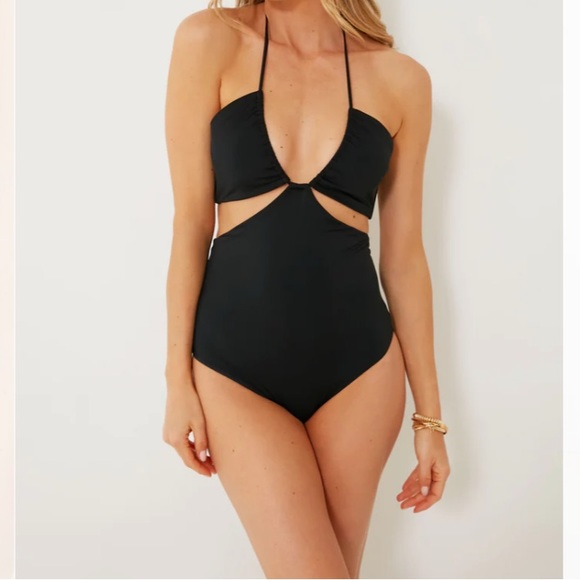 Black Micro Strap Bandeau One Piece
ONIA - Picture 1 of 7